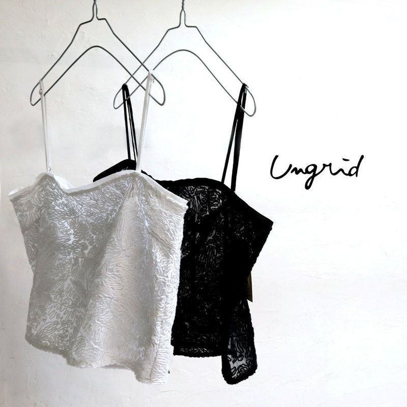 Ya2/アングリッドUngrid/キャミソール/テープ刺繍キャミソール/1125404056/レディース【正規取扱】