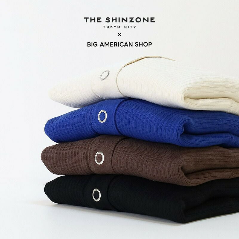 【MEYAME メヤメ】ニットカーディガン　shinzone ブルー　定番 別注】Shinzone ケープリン カーディガン｜ビッグアメリカンショップ