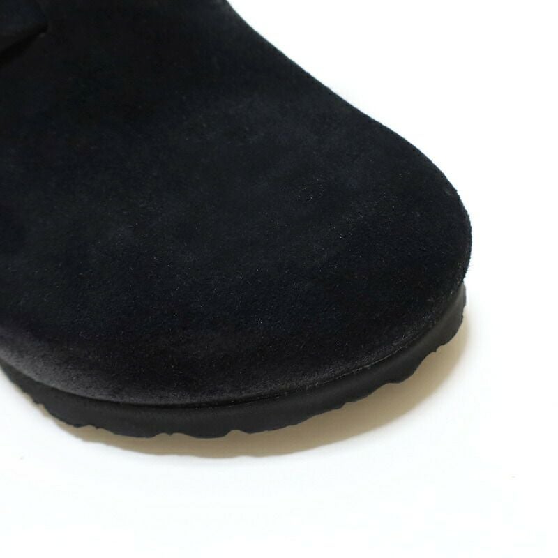 BRRKENSTOCK ボストン スウェード黒 43 BIRKENSTOCK（ビルケンシュトック） BIRKENSTOCK BOSTON SUEDE LEATHER