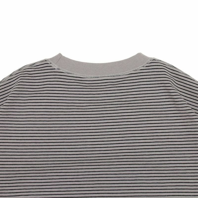 新品 ダントン S 長袖Tシャツ クルーネック コールグレー DT-C0204 ダントンのクルーネック ロングスリーブTシャツ|ビッグアメリカンショップ