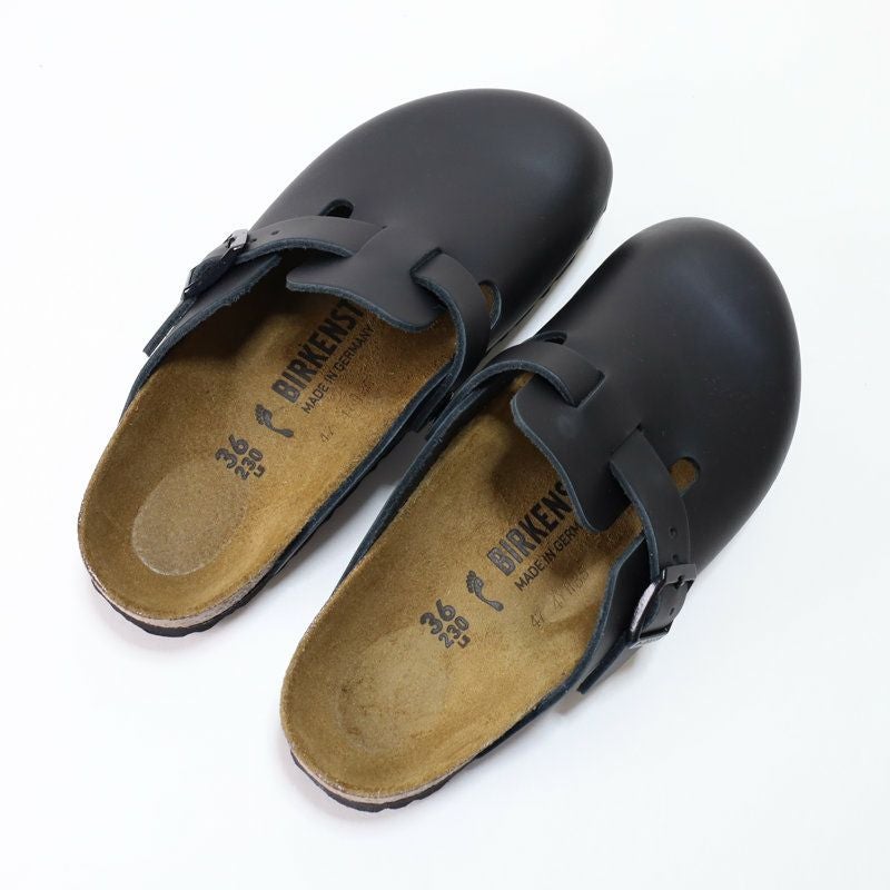 ビルケンシュトック BIRKENSTOCK/ボストン BOSTON レザー ブラック