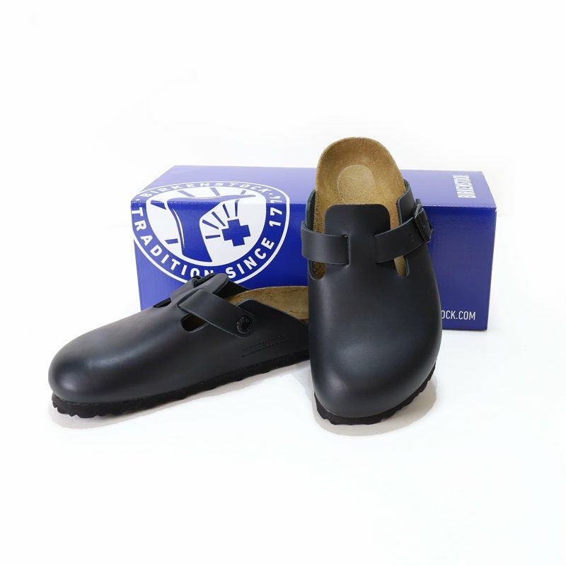 ビルケンシュトック BIRKENSTOCK/ボストン BOSTON レザー ブラック