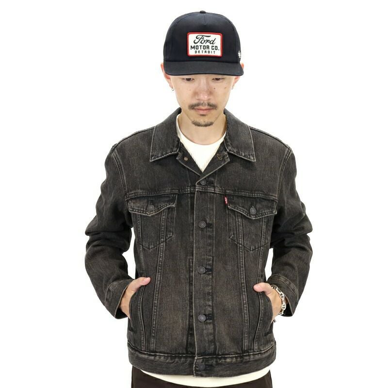リーバイス LEVI'S/Gジャン/TYPE3トラッカージャケット ブラック