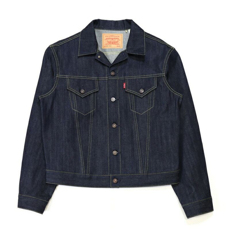 新品未使用 Levi's 101557 XX ダークデニムジャケット Levi's/リーバイス TYPE II トラッカージャケット ダークインディゴ