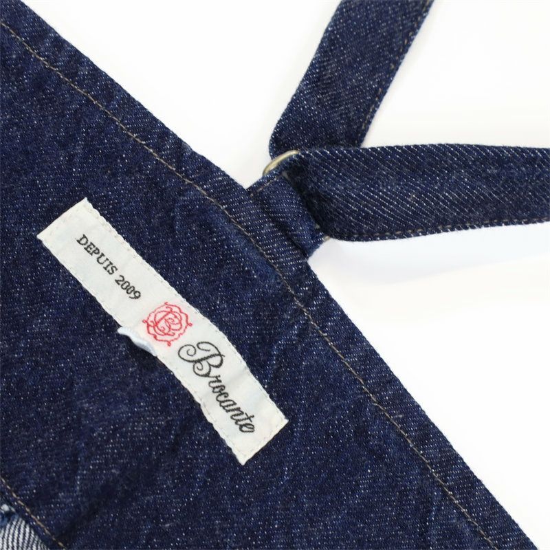 ブロカント Brocante/12ozデニム サロペット パンツ 33-0426C
