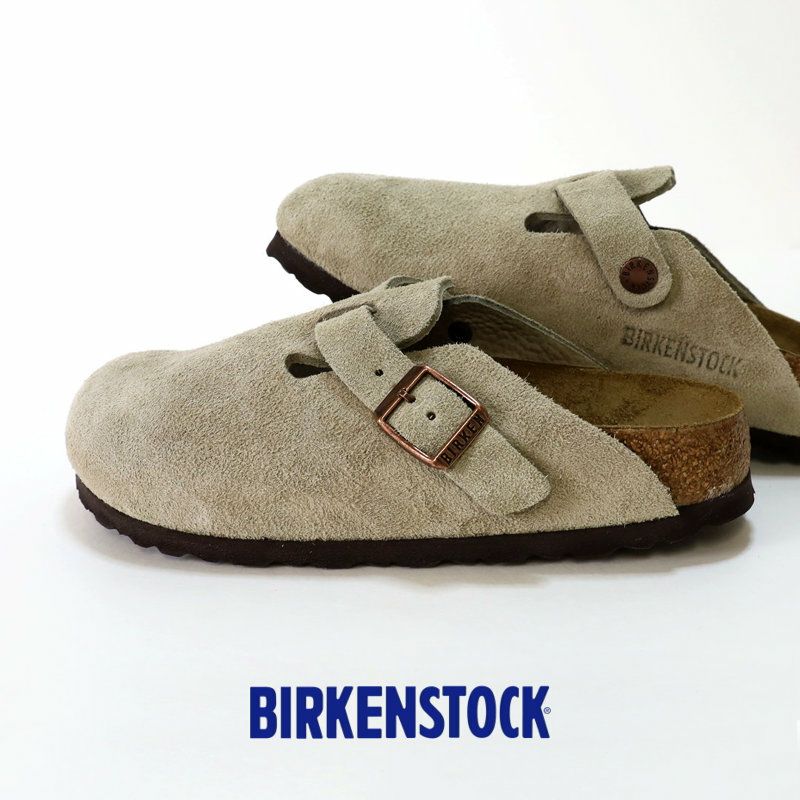 BIRKENSTOCK　スエード26.5cm ビルケンシュトック BIRKENSTOCK/ボストン Boston スエードレザー モカ