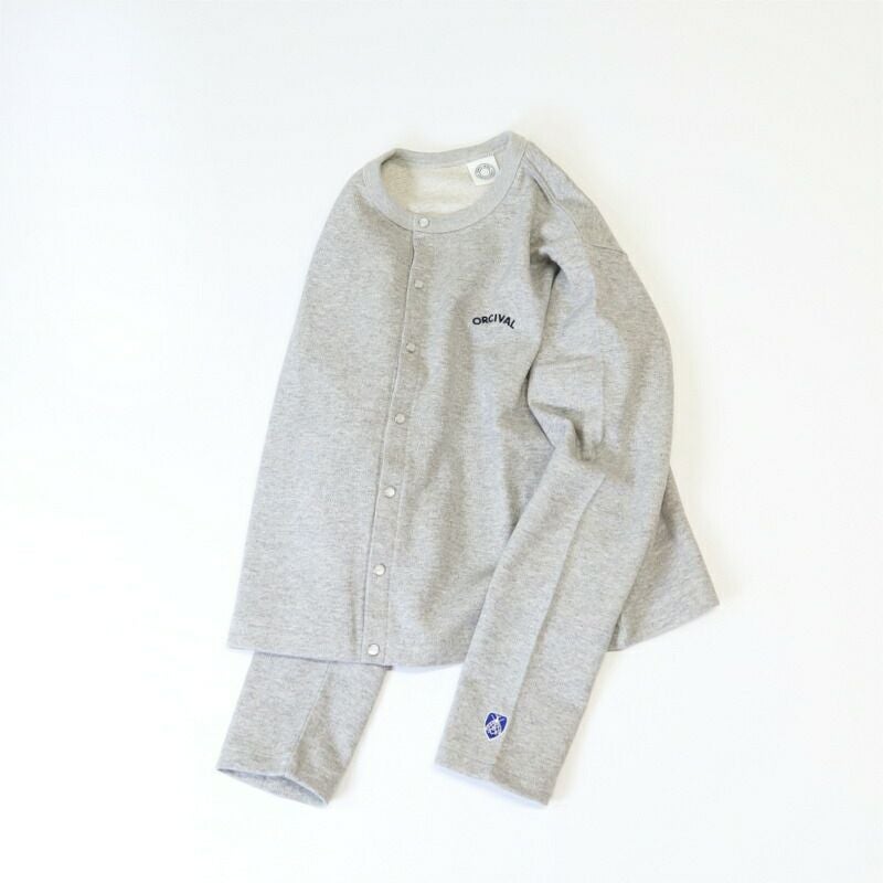 オーシバル ORCIVAL/クルーネック カーディガン OR-C0435 MAZ/カーディガン