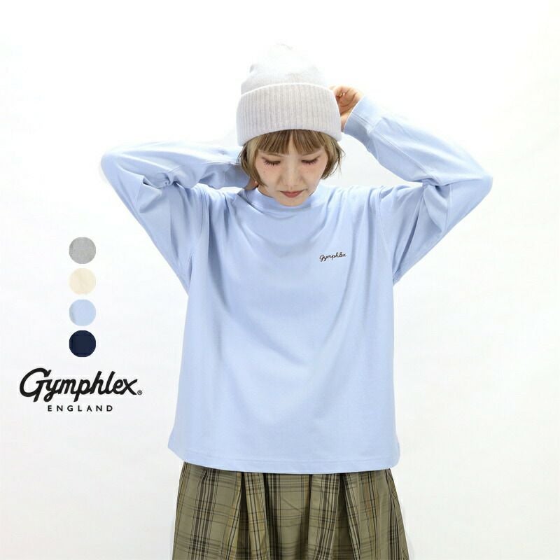 ジムフレックス Gymphlex/コットンジャージー クルーネック 長袖T