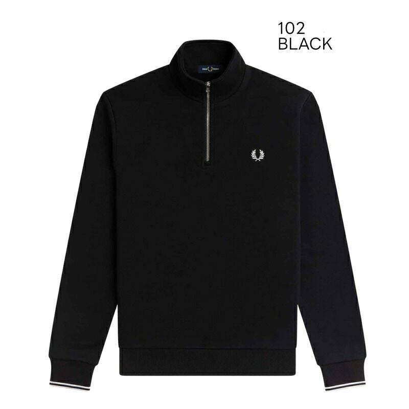 フレッドペリー FRED PERRY/ハーフジップ スウェットシャツ M3574