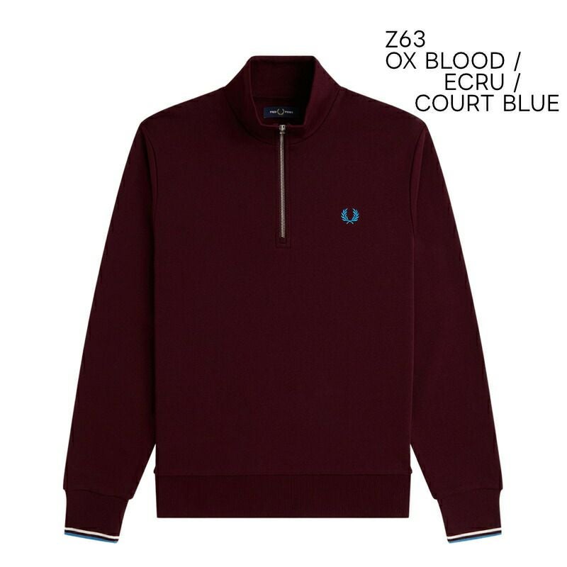 フレッドペリー FRED PERRY/ハーフジップ スウェットシャツ M3574