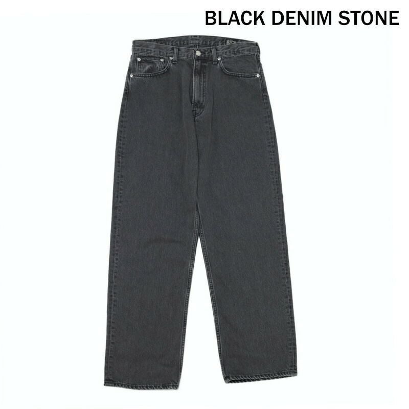 オアスロウ101dadブラックM オアスロウ orSlow/101 ダッドフィット デニムパンツ BLACK 01-1010W