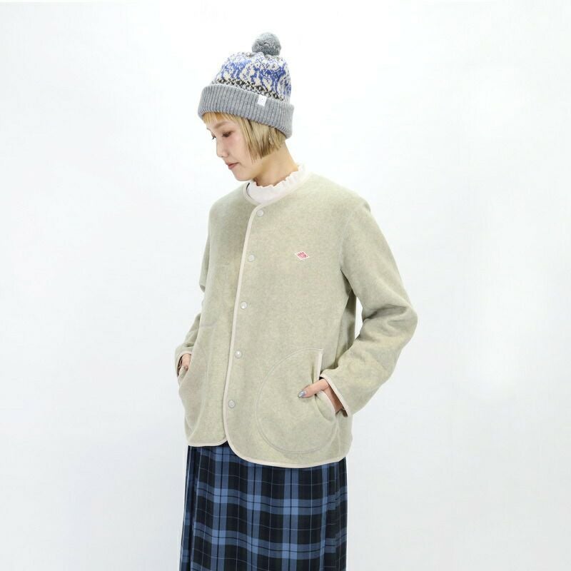 ダントン DANTON/フリース カラーレスジャケット JD-8911/アウター