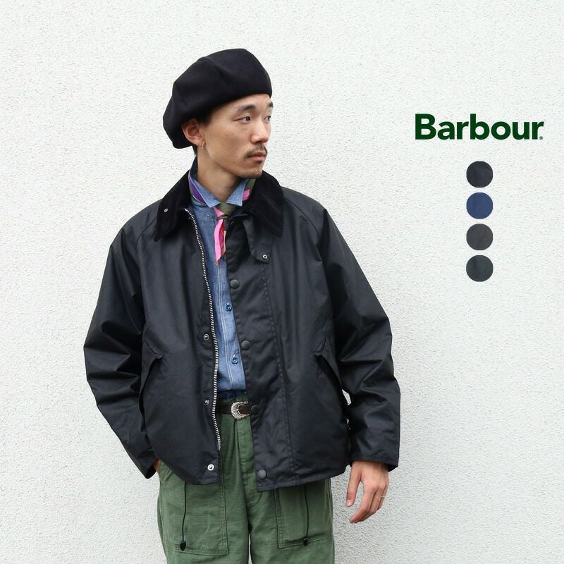 バブアー　Barbour　トランスポート　ワックスショートジャケット　38 TRANSPORT / トランスポート】ワックス ショート ジャケット（ユニ