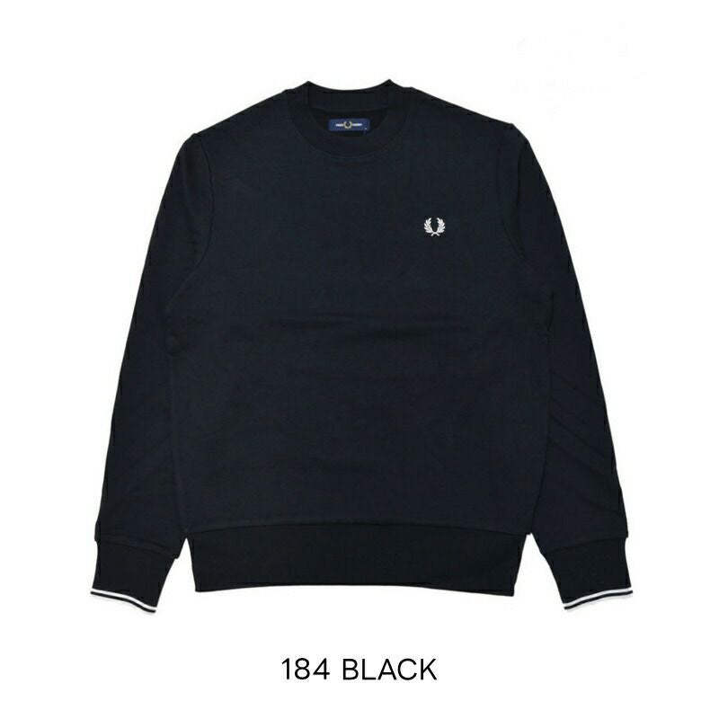 フレッドペリー FRED PERRY/クルーネック スウェットシャツ Crew Neck