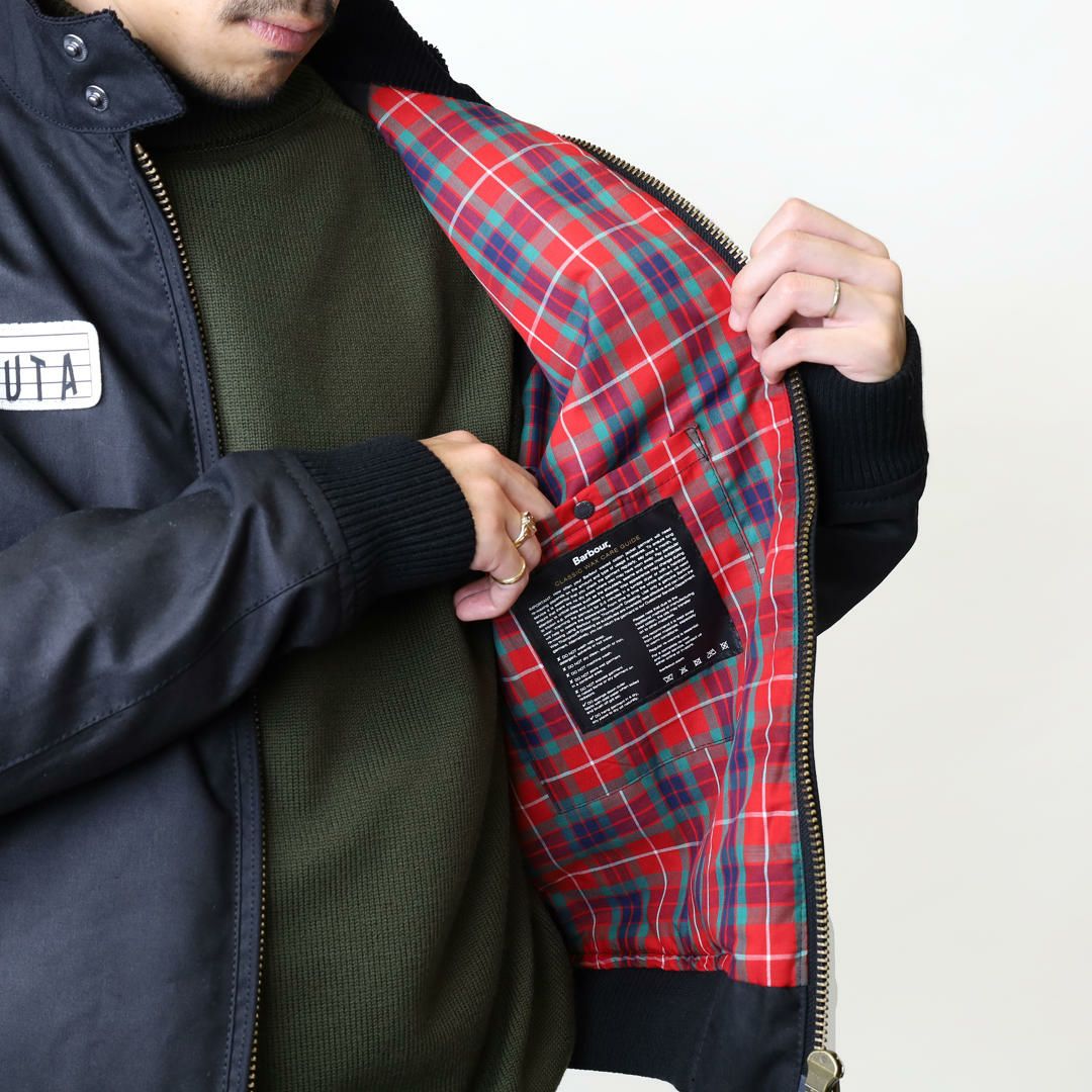 バブアー Barbour/Barbour × BARACUTA バッジド ポートン ワックス バブアー Barbour/Barbour × BARACUTA バッジド ポートン ワックス
