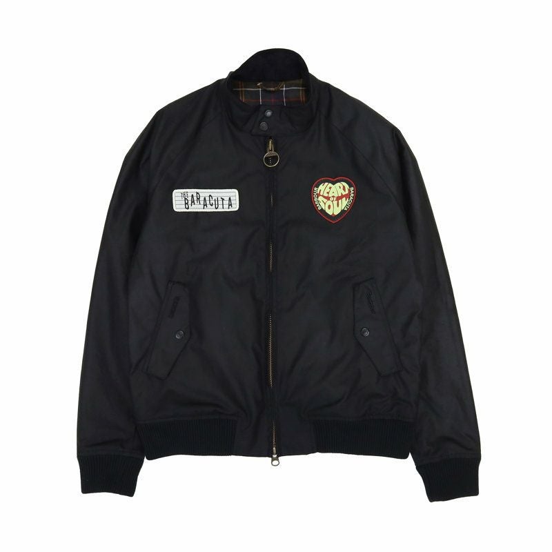 BarbourライダースジャケットXS Barbour × Levi's》【SPEY / スペイ】ワックス ショート ジャケット