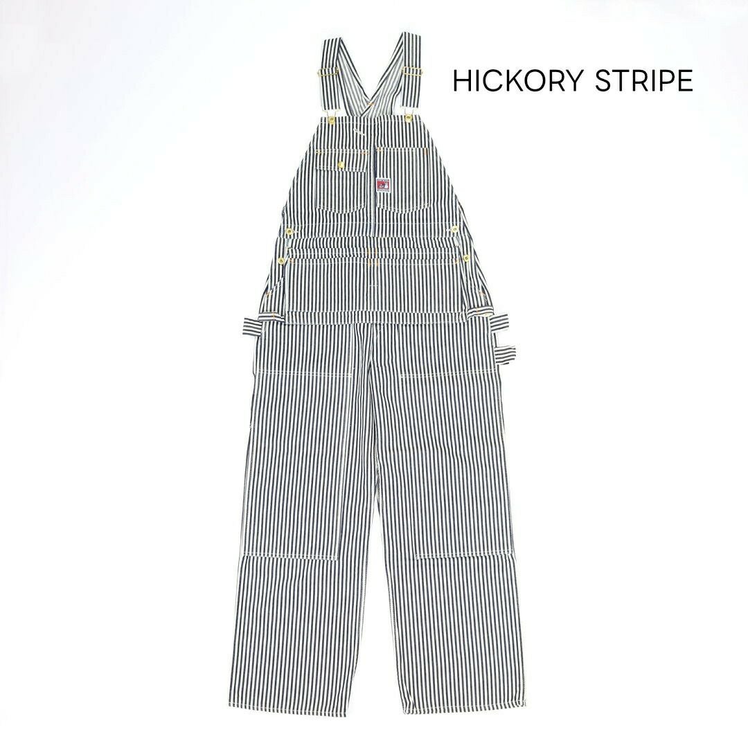 TCB Jeans ストライプオーバーオール 36 TCBJEANS TCBジーンズ オーバーオール TCB HANDYMAN PANTS HICKORY