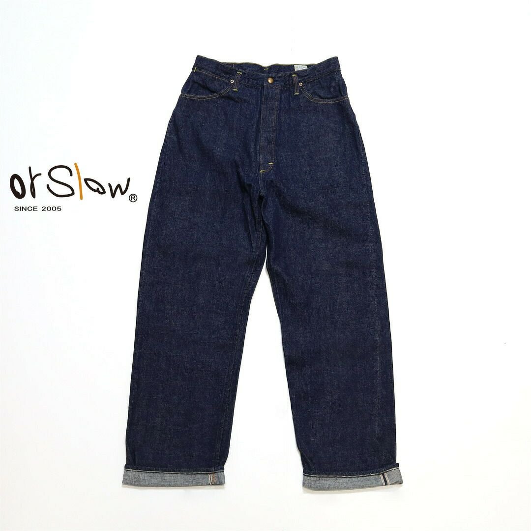 オアスロウ orSlow/ショートレングス 105 90s デニム パンツ/00-1050WZ