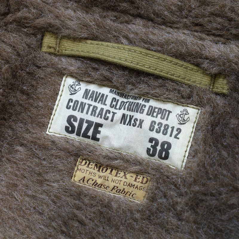 Ya2/バズリクソンズBUZZRICKSONS/デッキジャケット/TypeN-1Khaki“NAVYDEPARTMENTDEMOTEX-ED”/BR15345/メンズ【正規取扱】