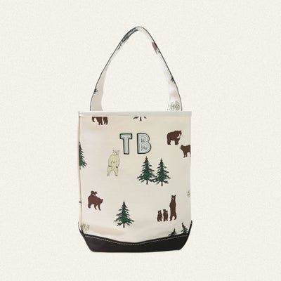 テンベア TEMBEA【別注】 BEAR柄 バケット トートバッグ SMALL TMB 