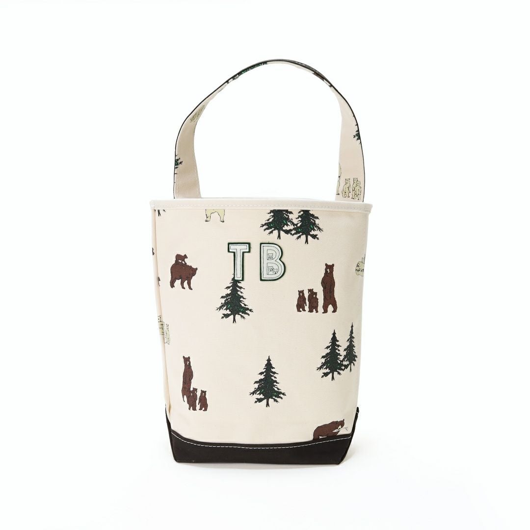 テンベア TEMBEA【別注】 BEAR柄 バケット トートバッグ SMALL TMB