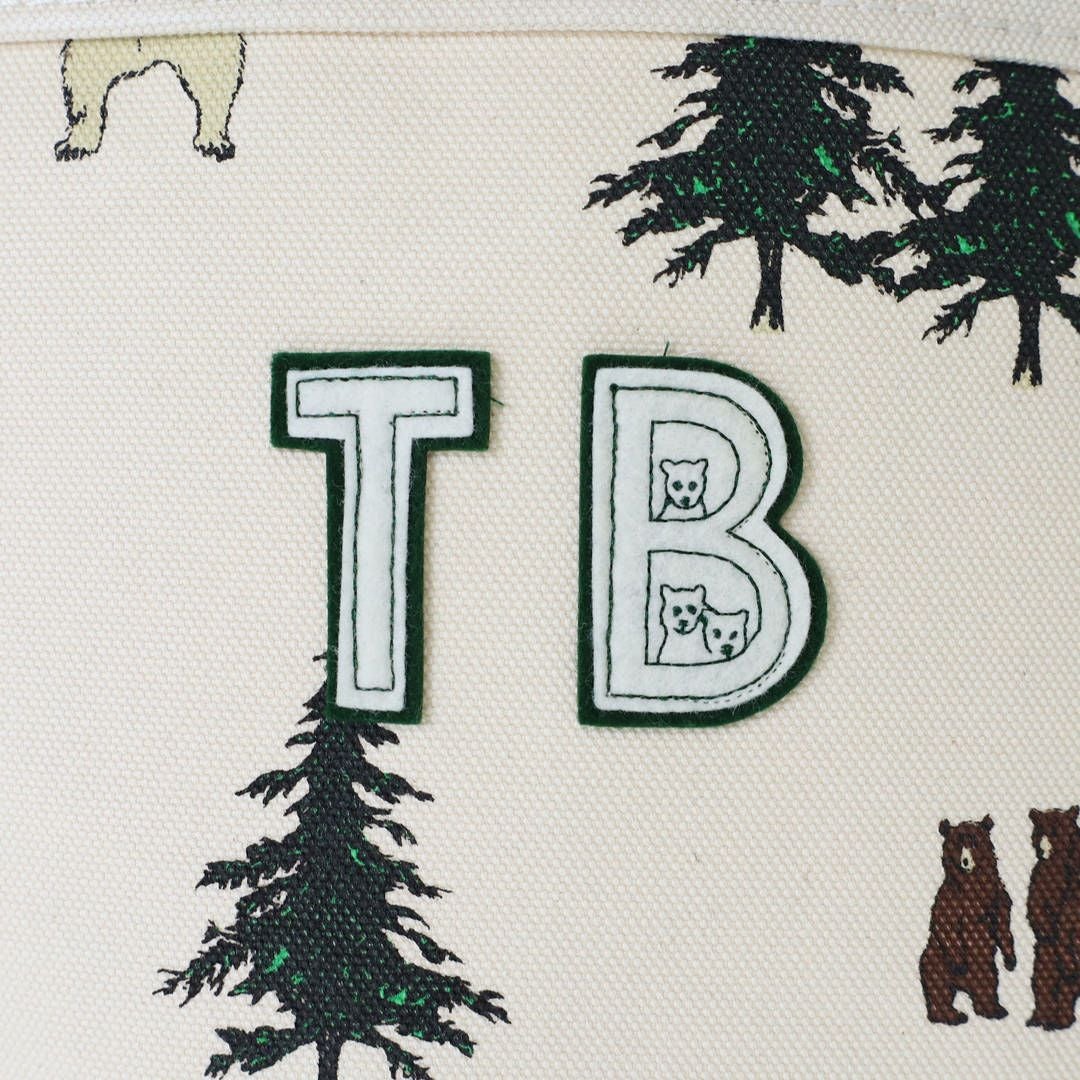テンベア TEMBEA【別注】 BEAR柄 バケット トートバッグ SMALL TMB