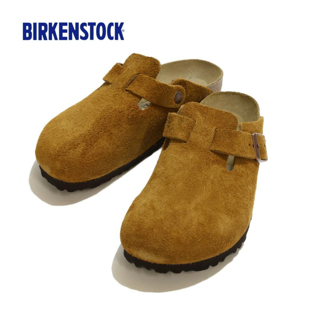 BIRKENSTOCK　スエード26.5cm ビルケンシュトック BIRKENSTOCK/ボストン Boston スエードレザー モカ