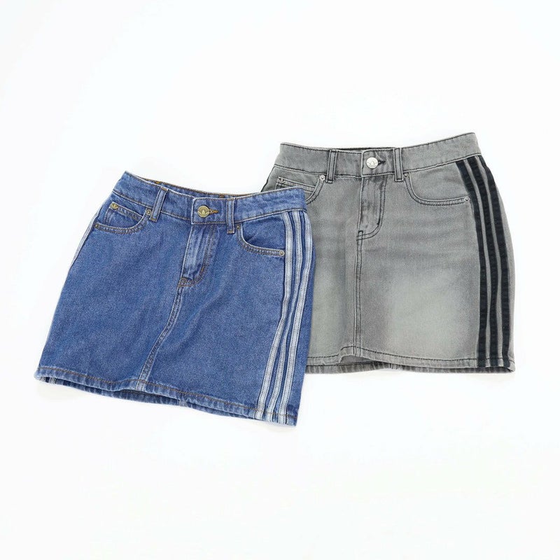 Ya2/アディダスオリジナルスadidasoriginals/スカート/スリーストライプススカートデニム/KD2901/レディース【正規取扱】