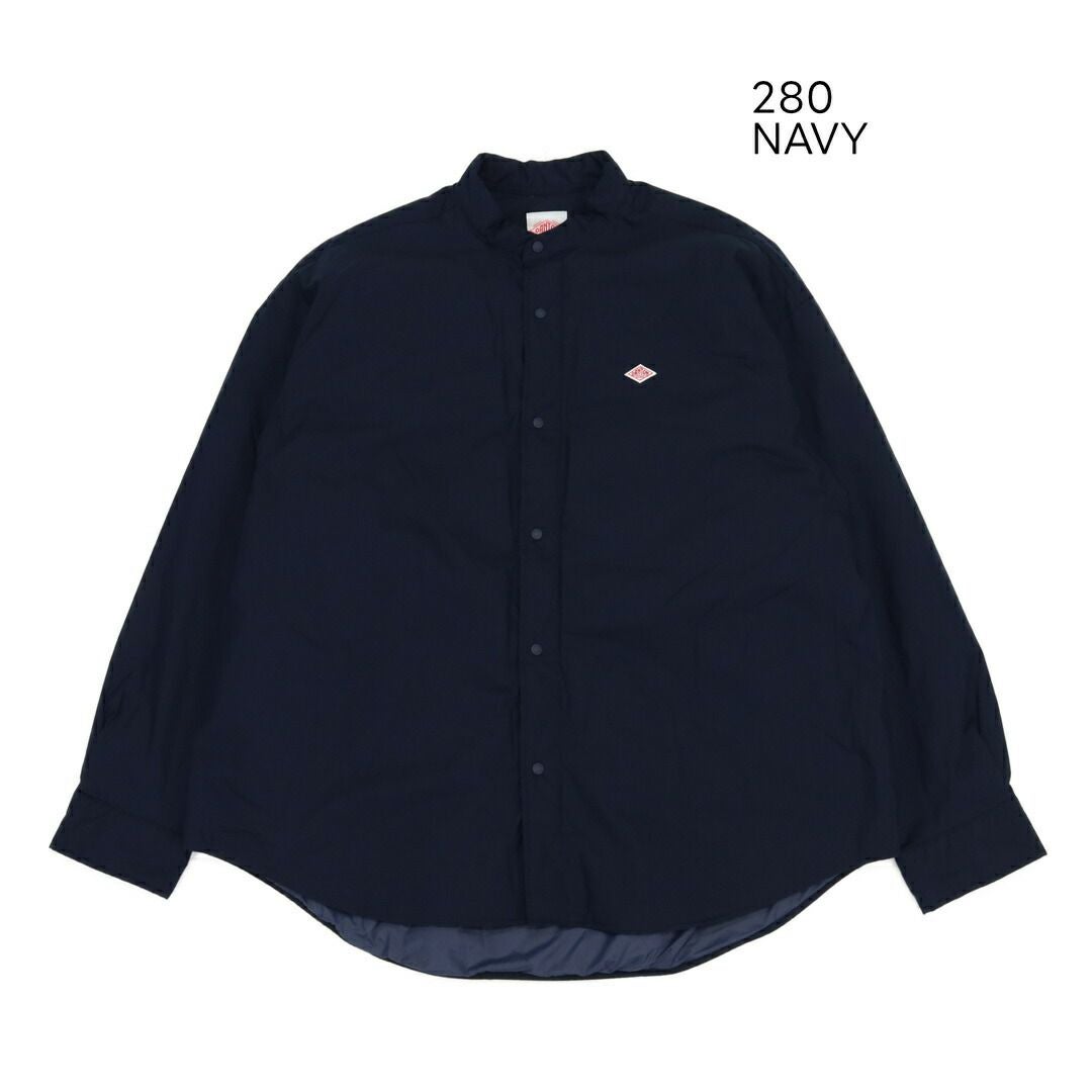 ダントン　スタンドカラーシャツ ◇DANTON(ダントン) BAND COLLAR SHIRT L/S バンドカラーシャツ ロング