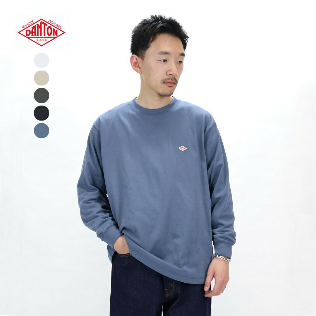 ダントン DANTON/ロングスリーブ スウェット Tシャツ DT-C0204 TCB