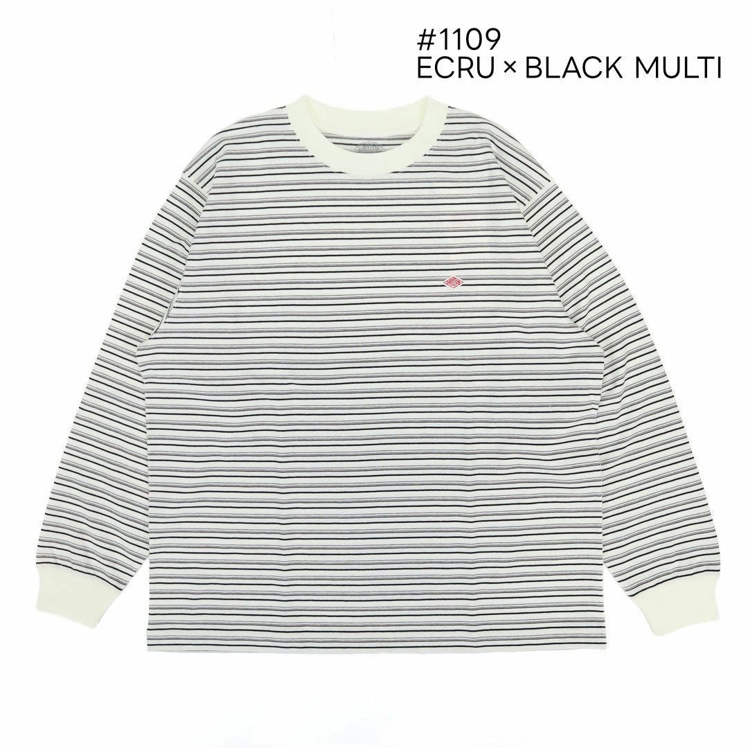 ダントン DANTON/ロングスリーブ Tシャツ ストライプ DT-C0200 TCB-ST