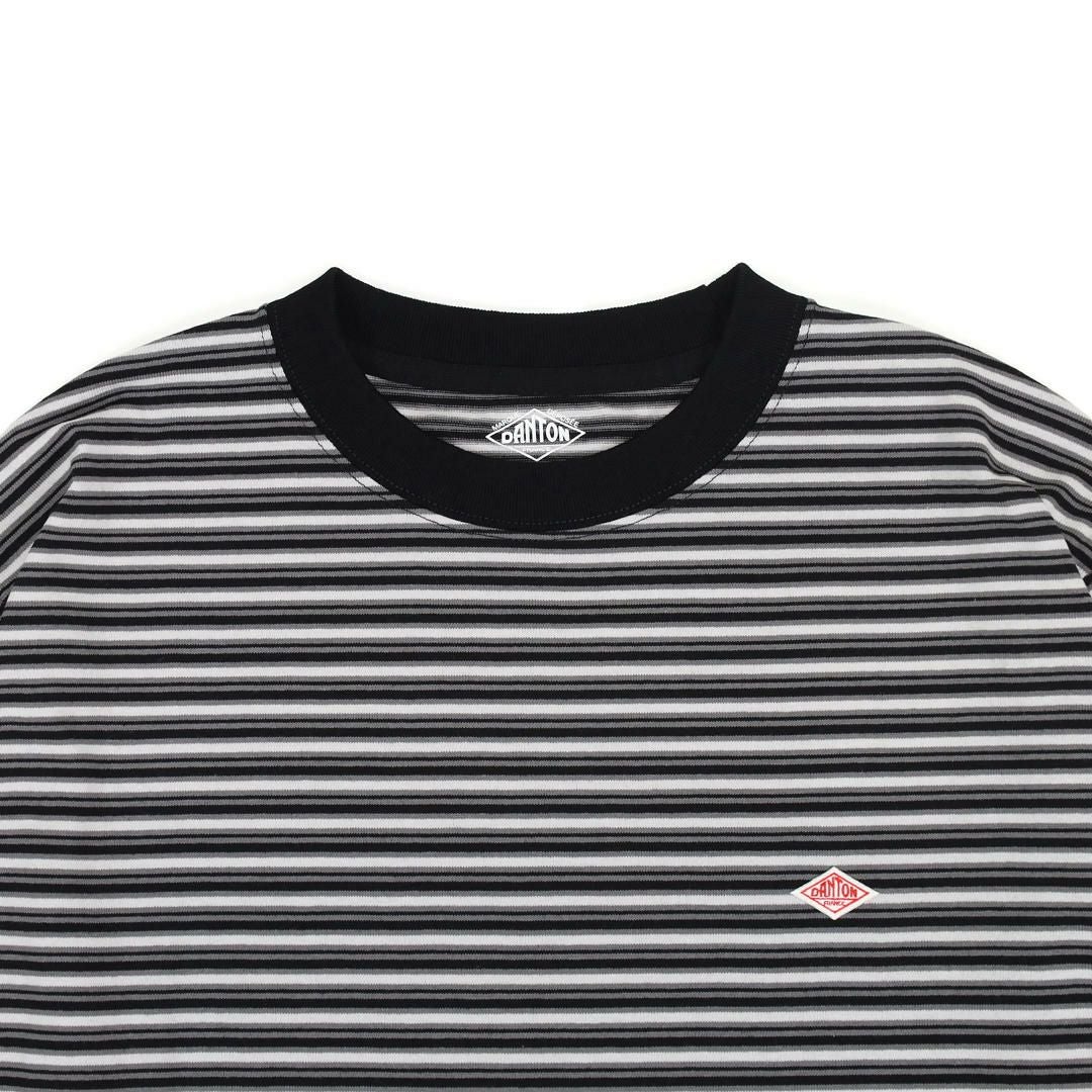 ダントン DANTON/ロングスリーブ Tシャツ ストライプ DT-C0200 TCB-ST