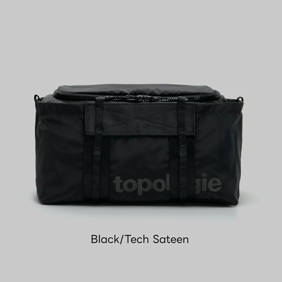 新品 Topologie トポロジー ダッフルバッグ Small ブラック 黒 トポロジー topologie サミット ダッフル スモール ブラック ナイロン