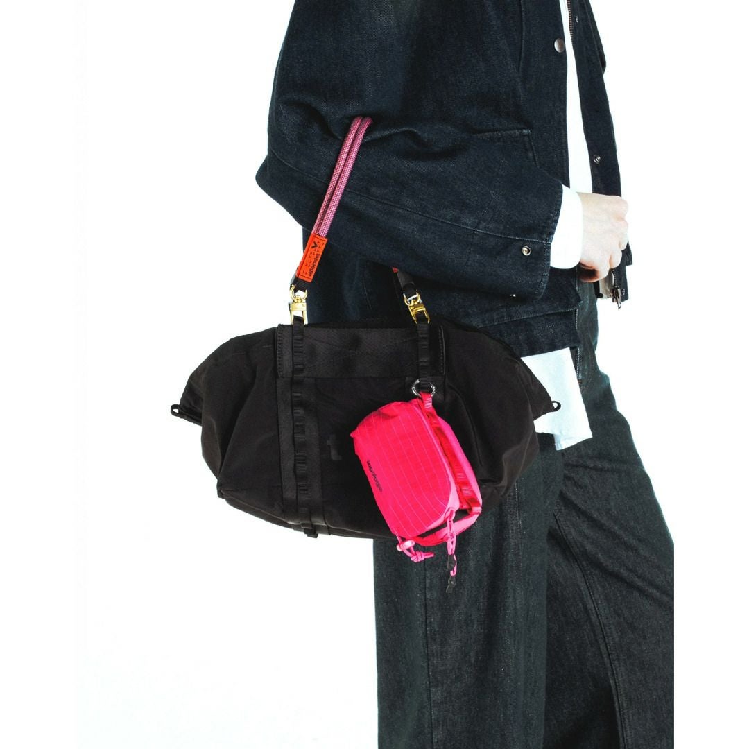 新品 Topologie トポロジー ダッフルバッグ Small ブラック 黒 正規品中古 topologie トポロジー サミットダッフルスモール バッグ