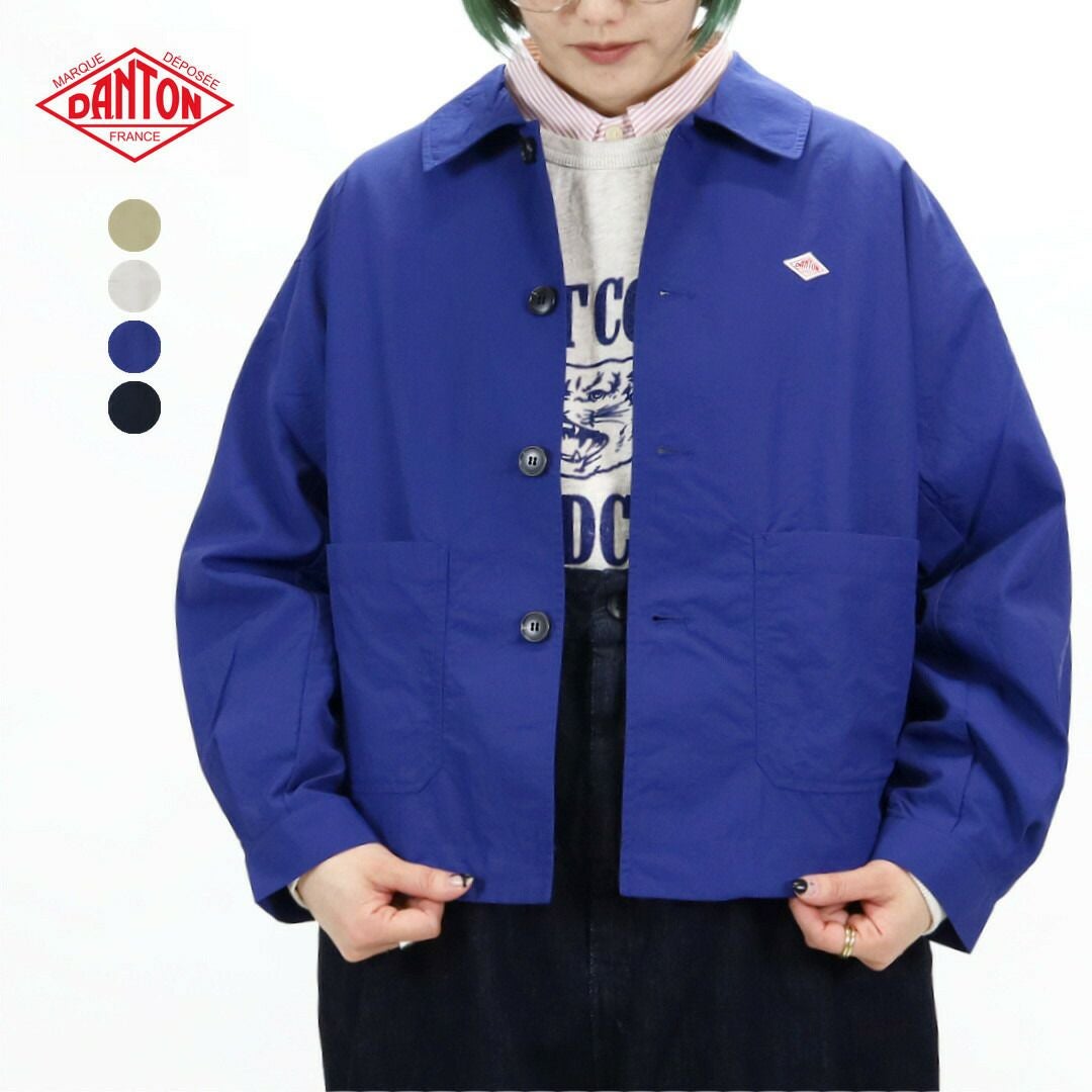 MORABITO モラビト　ドルマンスリーブ　シャツジャケット　薄手ブルゾン DANTON ダントン ナイロンオックス ドルマンスリーブ ジャケット dt