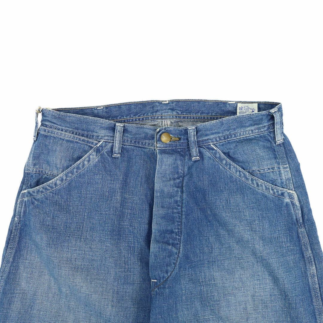 オアスロウ orSlow/ワイドフィット 30'S ペインターパンツ/DENIM USED