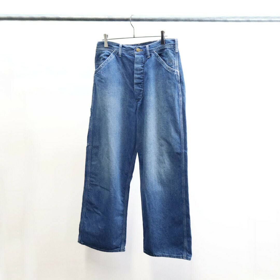 オアスロウ orSlow/ワイドフィット 30'S ペインターパンツ/DENIM USED