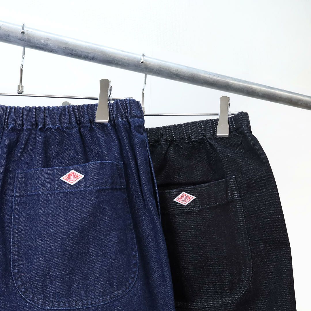 ダントン DANTON/ブラックデニム イージーパンツ JD-2540 KBK/デニム