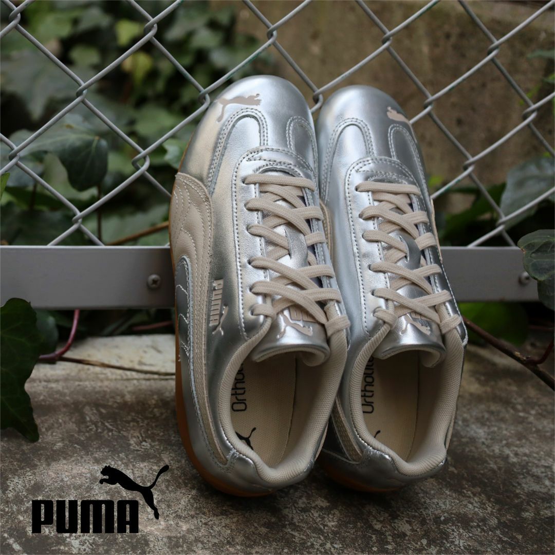 プーマ PUMA/スピードキャット シルバー スニーカー 406881/スニーカー
