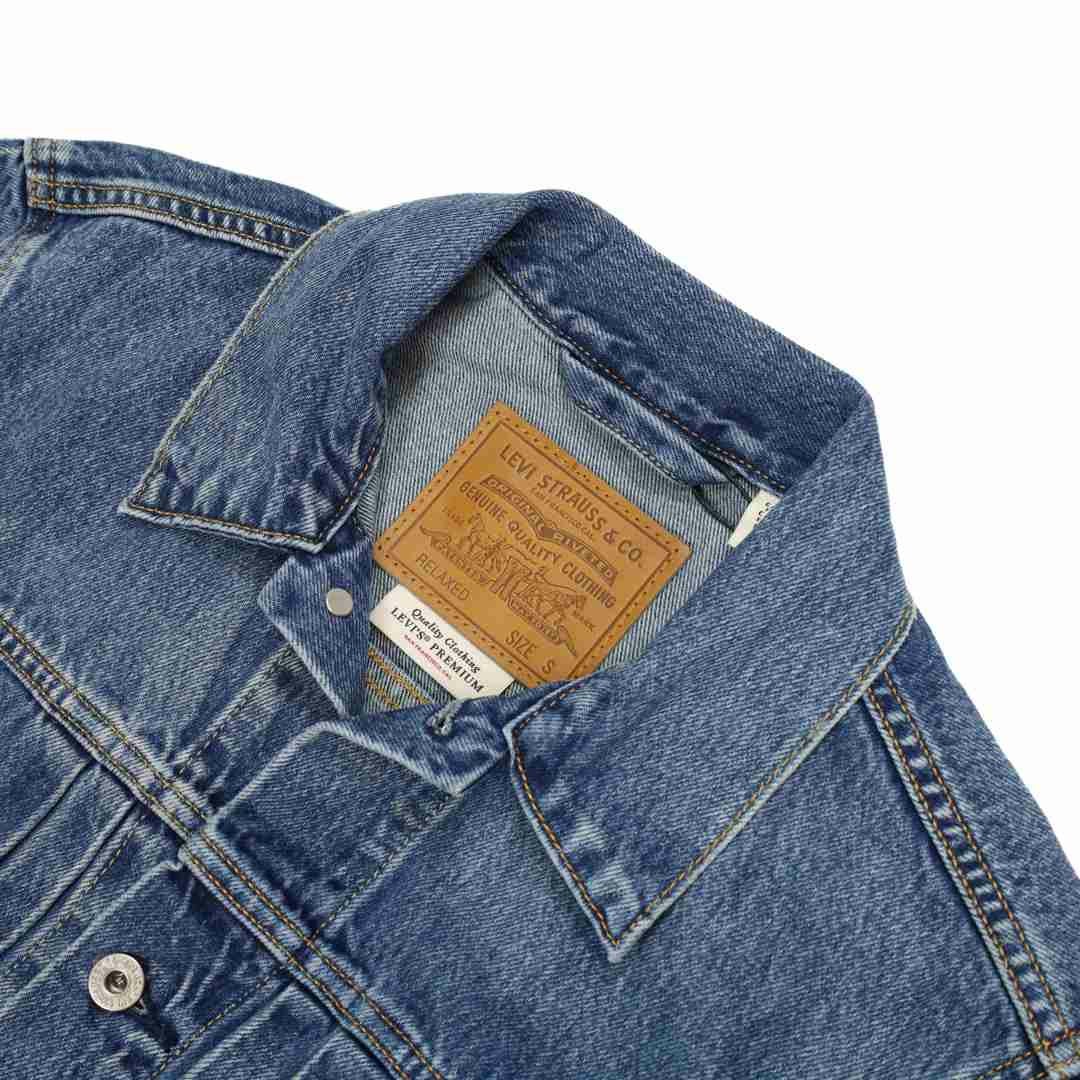 Levi＇s/リーバイス TYPE I デニムジャケット ミディアムインディゴM Levi's/リーバイス TYPE I デニムジャケット ミディアムインディゴ