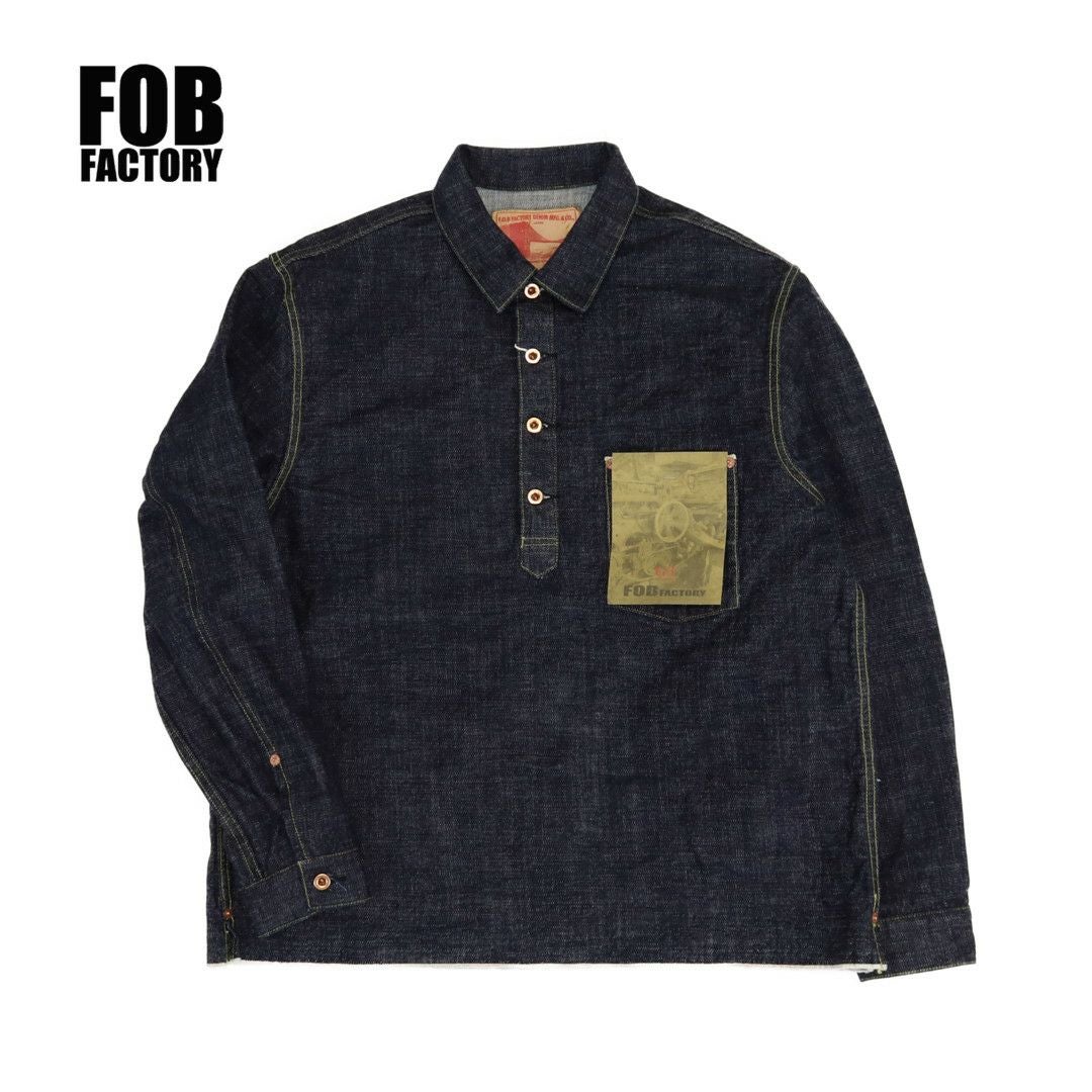 F.O.Bファクトリー FOB FACTORY/G3デニム プルオーバージャケット