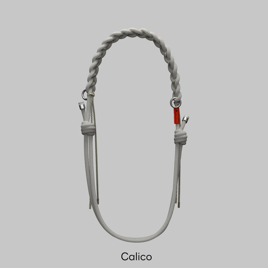 【オーロラ】ブレイデッド オーロープとSynthetic Leathe2点 8.0mm Braided O-Rope（8.0mm ブレイデッド オーロープ）【ストラップ