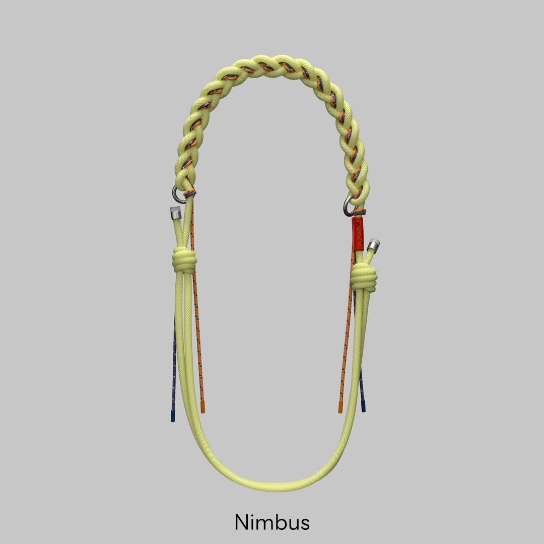 【オーロラ】ブレイデッド オーロープとSynthetic Leathe2点 8.0mm Braided O-Rope（8.0mm ブレイデッド オーロープ）【ストラップ