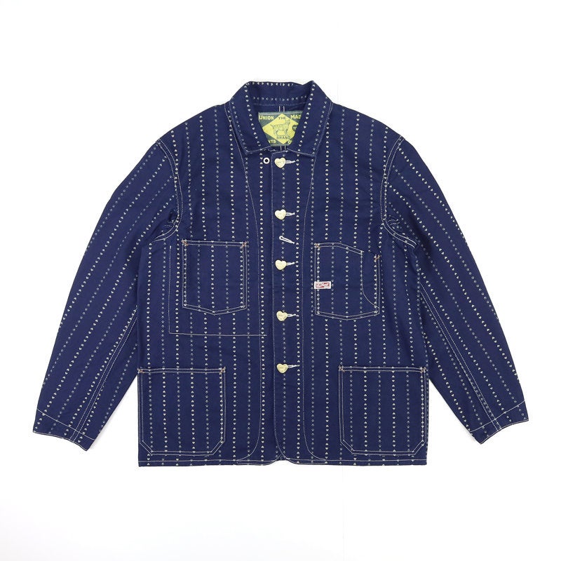TCBジーンズ TCB jeans/キャットハート チョアコート パウ ストライプ