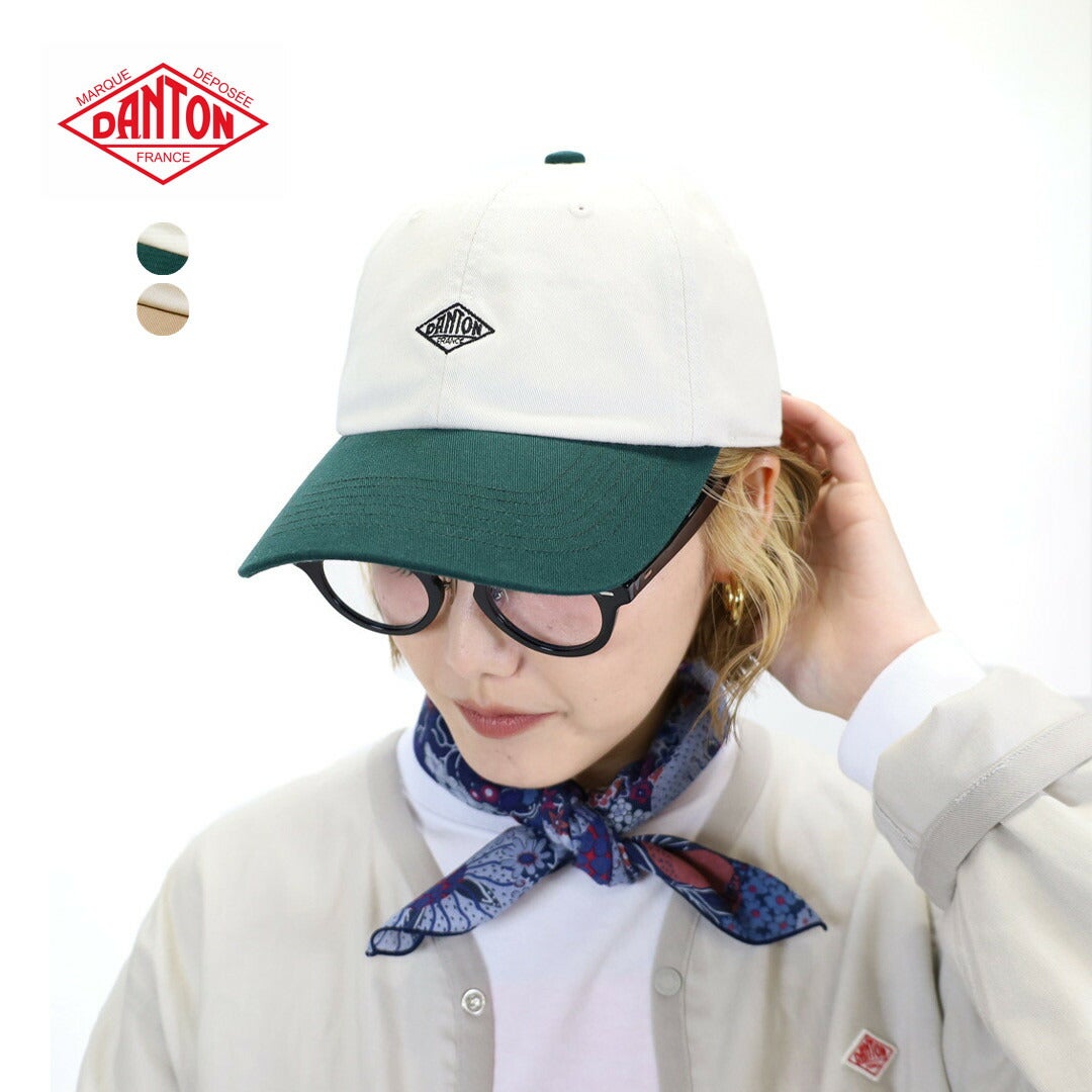 ダントン DANTON/チノクロス 6パネル キャップ 2トーン DT-H0228 TKC