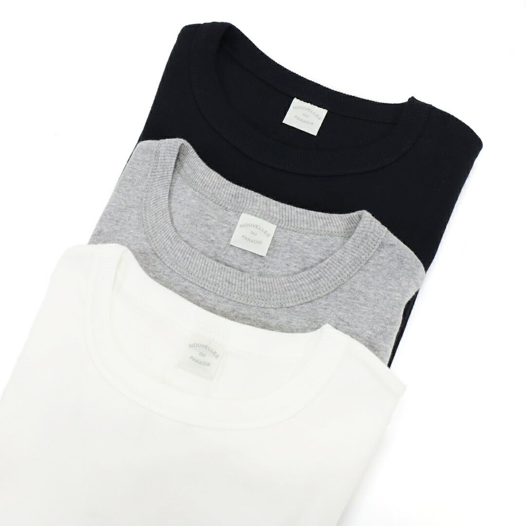 Ya2/ヌーヴェルドゥパラディNOUVELLESDUPARADIS/Tシャツ/トロワフライスクルーネック/PC18302a/レディース【正規取扱】