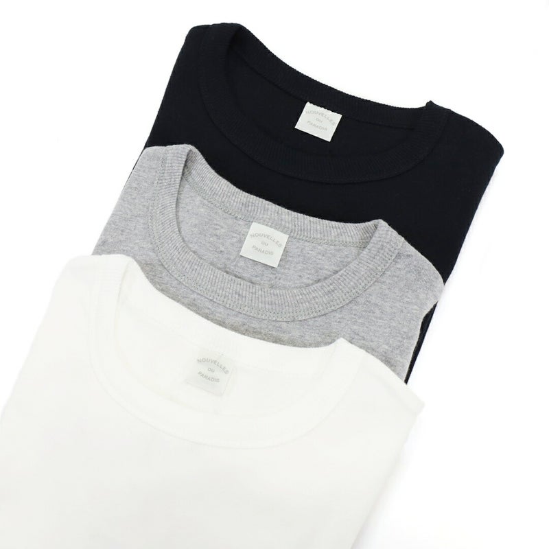 Ya2/ヌーヴェルドゥパラディNOUVELLESDUPARADIS/Tシャツ/トロワフライスクルーネック/PC18302a/レディース【正規取扱】