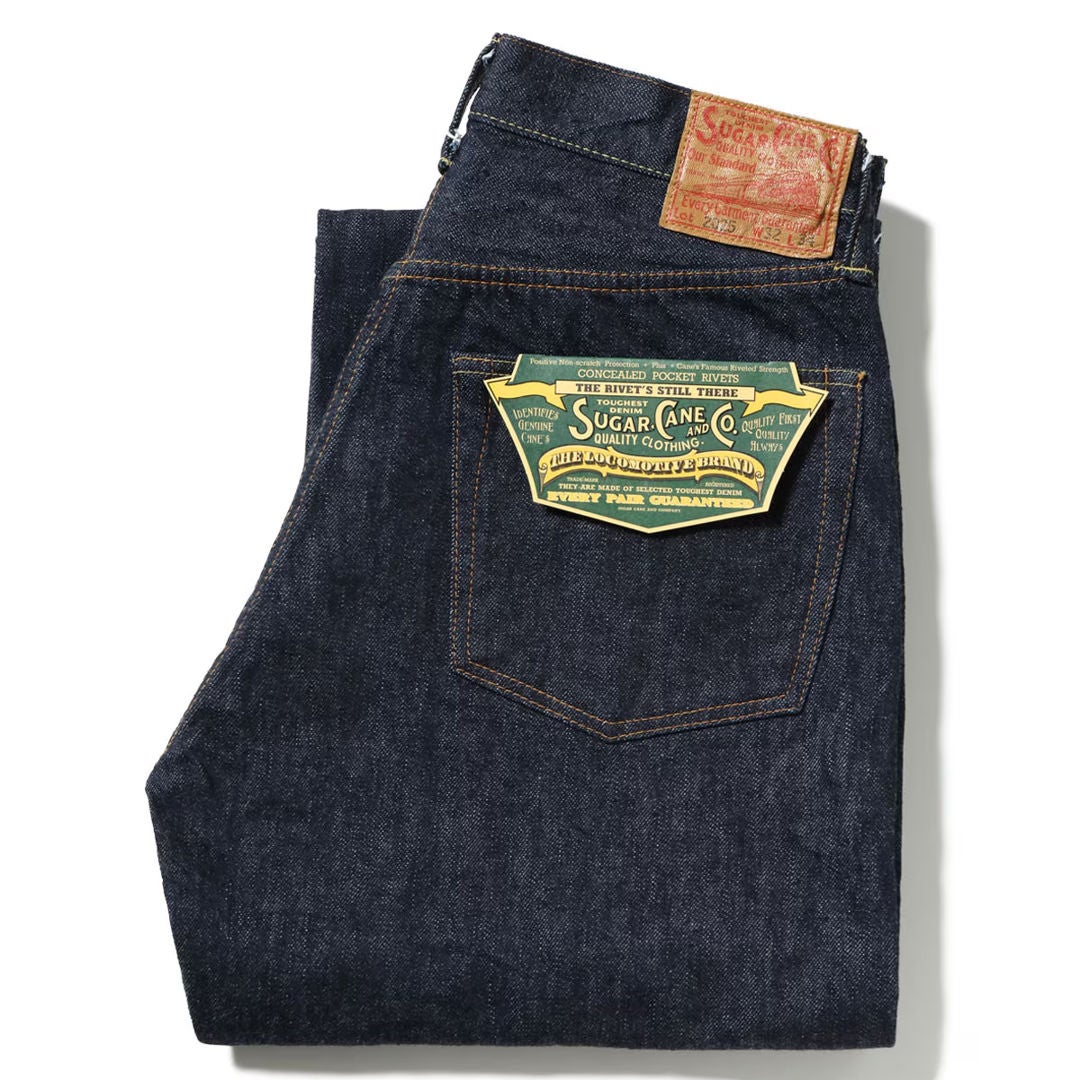 シュガーケーン SUGAR CANE/13oz デニム ウエストオーバーオールズ