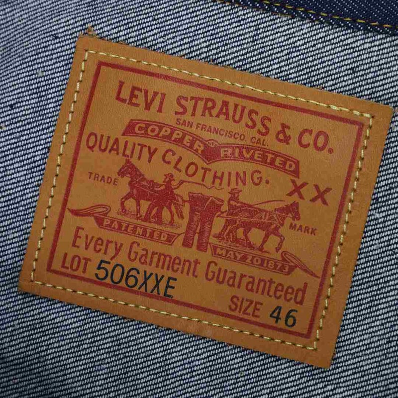 リーバイスLEVI'S/デニムジャケット/1936年モデルTYPEIデニムジャケット“1st”RIGID/70506-0028/メンズ【正規取扱】