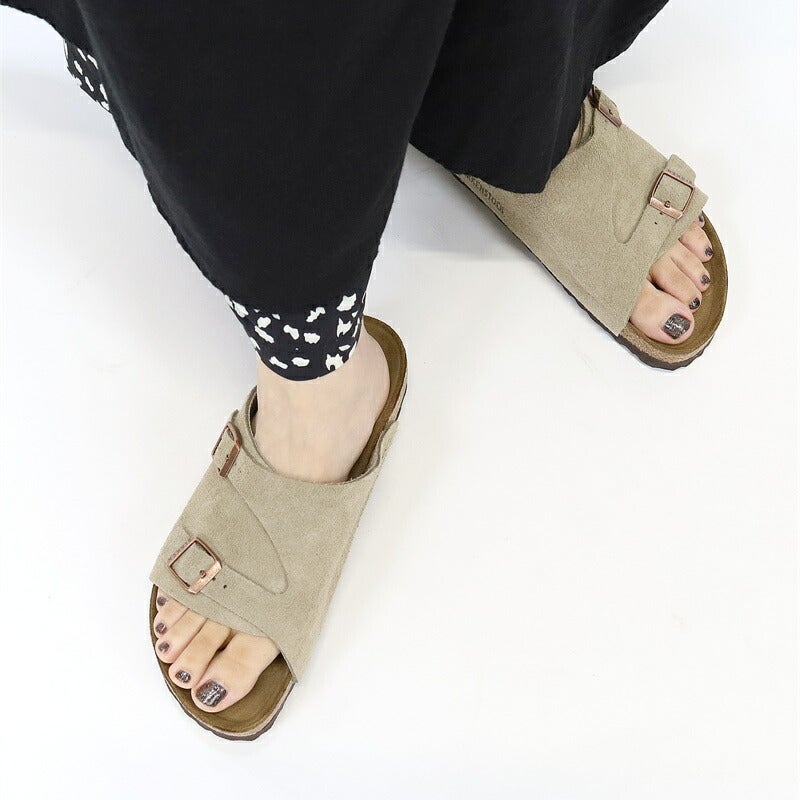 Ya2/【期間限定ポイント】ビルケンシュトックBIRKENSTOCK/サンダル/チューリッヒスエードレザートープTAUPE/50463/レディース【正規取扱】